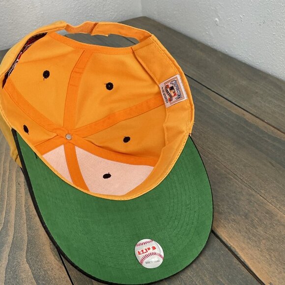 Yellow Black OC Sports MLB Pittsburgh Pirates Cooperstown Baseball Hat Cap (HT1) - Picture 6 of 8